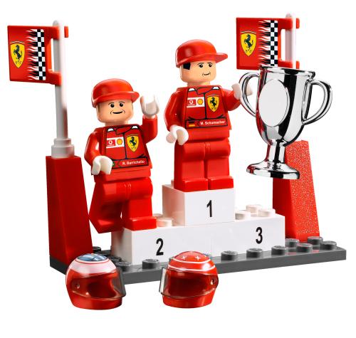 M. Schumacher and R. Barrichello