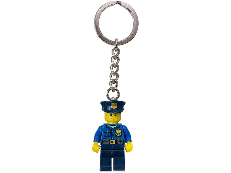 City Policeman Key Chain