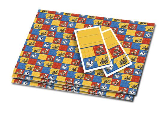 Classic LEGO Gift Wrap