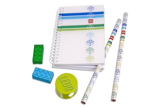 Classic Stripes Blue Stationery Set