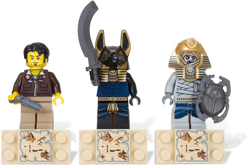 Magnet Set: Amset-Ra, Jack Raines and Anubis Guard