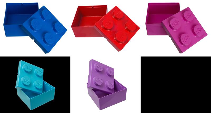 2x2 LEGO Box Blue