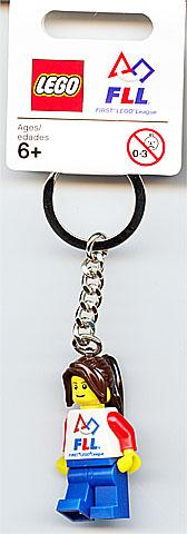 FIRST LEGO League Key Chain, Female