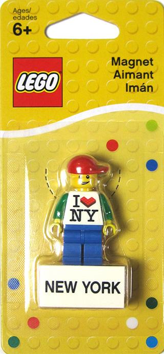 I Brick NY Figure Magnet