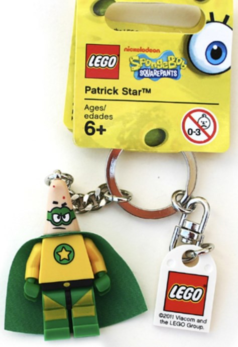 Patrick Super Hero Key Chain 