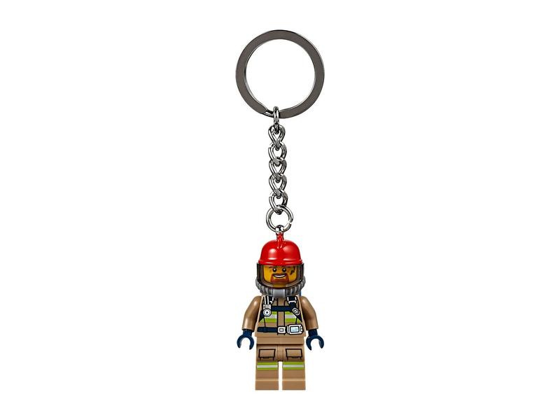City Firefighter Key Chain