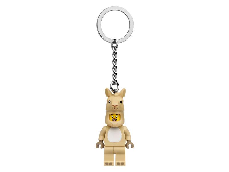 Llama Girl Key Chain