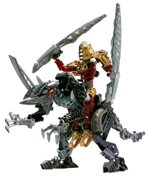 Toa Lhikan and Kikanalo