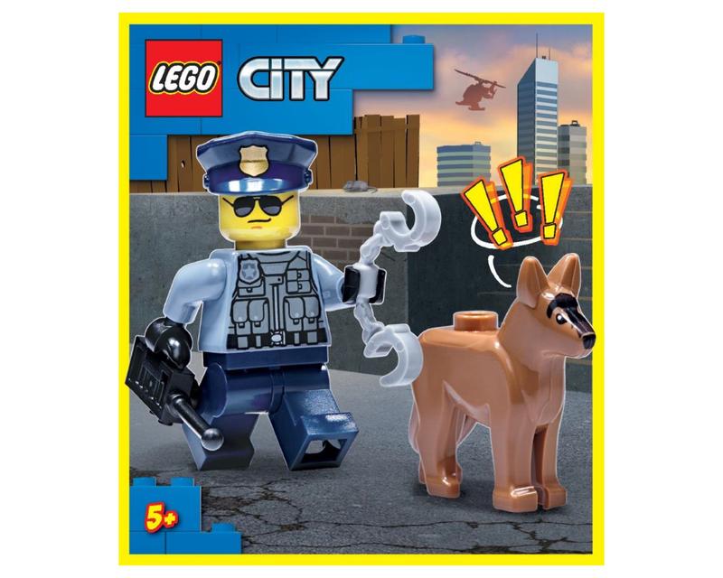 Policeman and dog