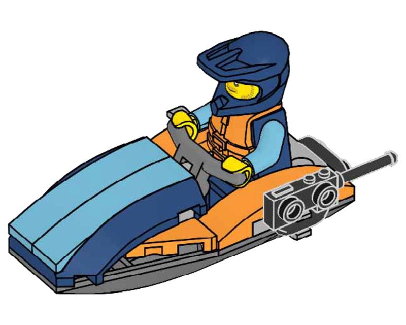 Explorer with Water Scooter