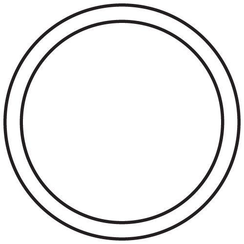 Small White Bands (Pack of 24)