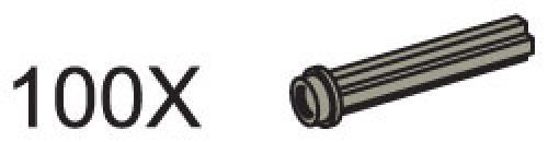 Cross Axles with Knobs (Pack of 100)