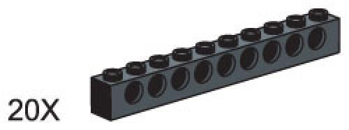 1 x 10 Beams