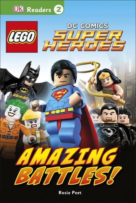 DK Readers Level 2: DC Comics Super Heroes: Amazing Battles!