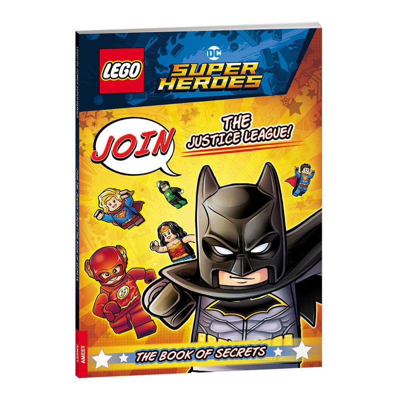 DC Comics Super Heroes: Join the Justice League: The Book of Secrets