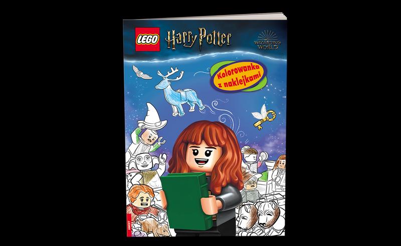 Harry Potter: Kolorowanka z Naklejkami