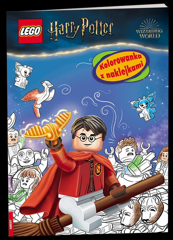 Harry Potter: Kolorowanka z Naklejkami