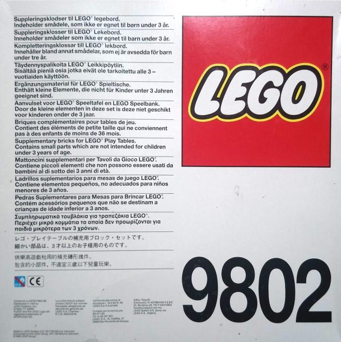 Supplementary bricks for LEGO play tables