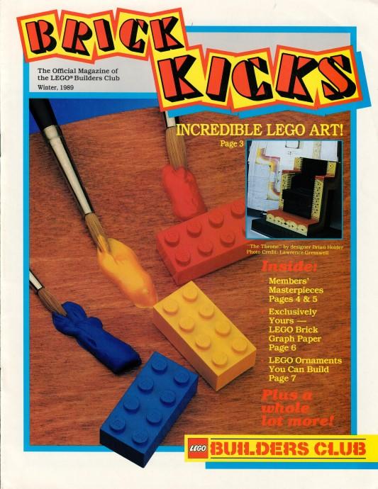 BRICK KICKS Winter 1989
