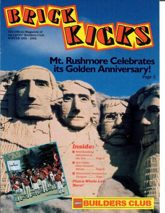 BRICK KICKS Winter 1991 - 1992