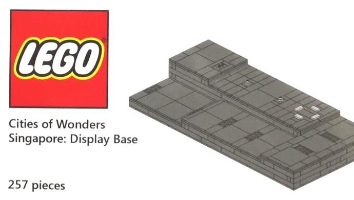 Cities of Wonders - Singapore: Display stand