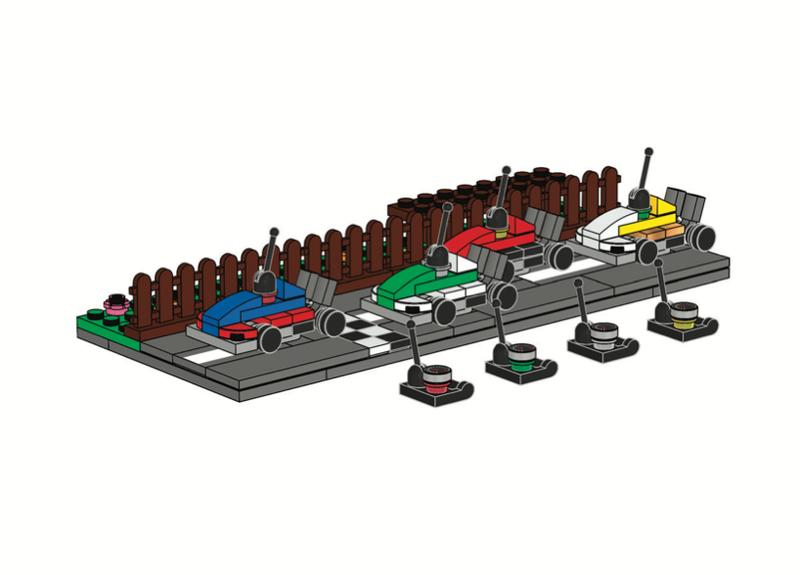 Remote Control Car Minifigure Stand