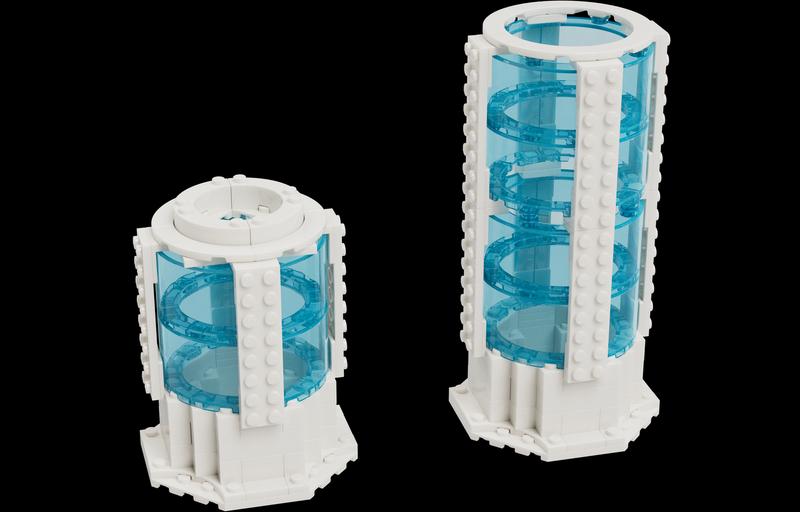 1 x Customisable Flower Vase (Build Short OR Tall)