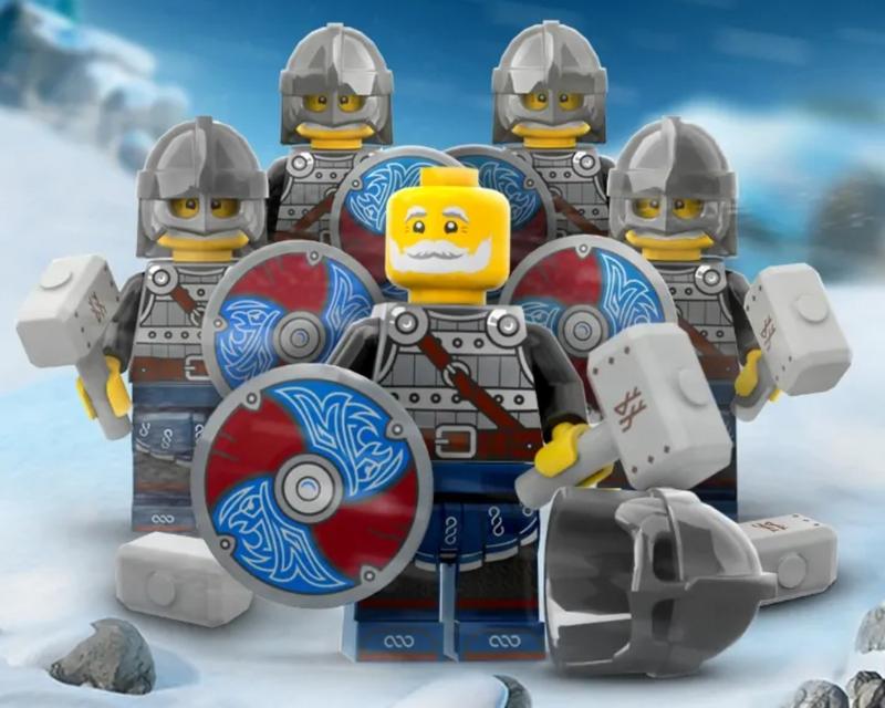 5 x Viking Villagers Bundle