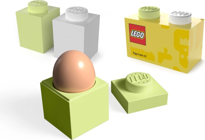 Egg Cup & Salt Shaker 2-pack