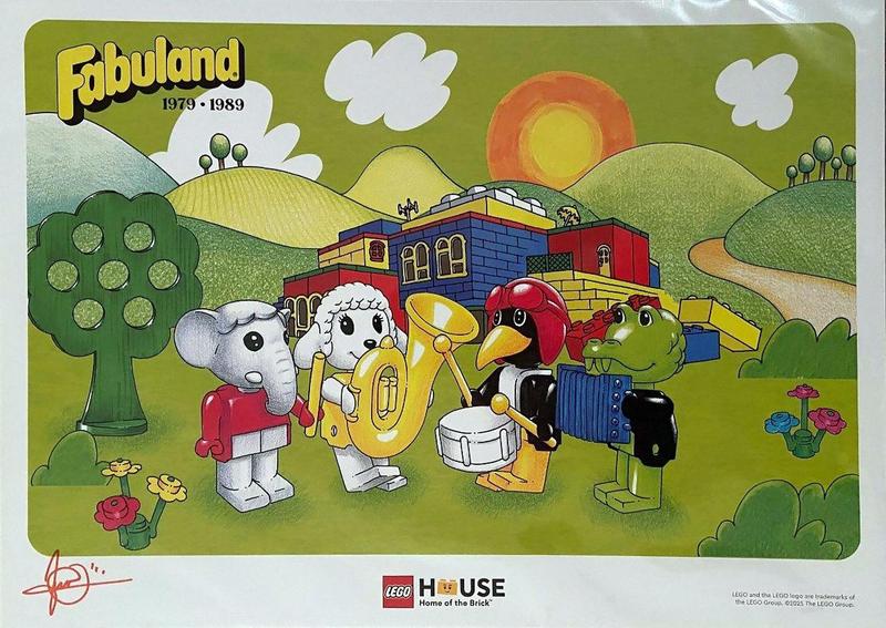 Fabuland Tribute Art Print