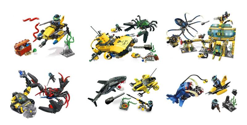 Complete Aqua Raiders Collection