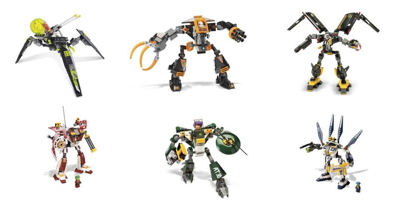 Humans vs. Robots Battle Machine Collection