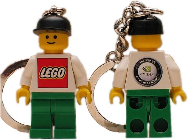Nvidia Male Minifigure Key Chain