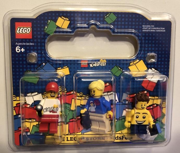 Three Kidsfest minifigures