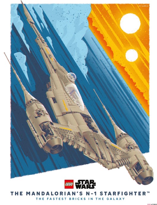 The Mandalorian's N-1 Starfighter Poster