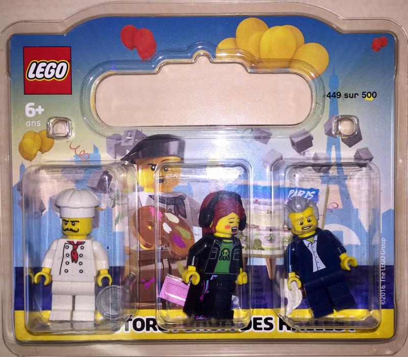 Paris Forum Des Halles Exclusive Minifigure Pack