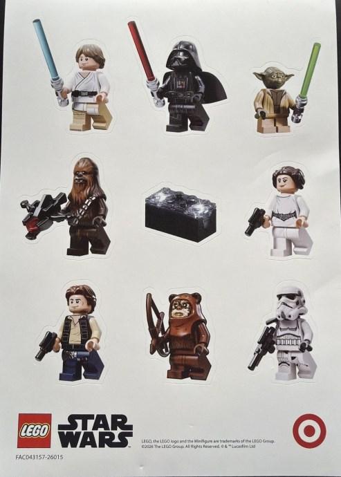 Star Wars Target Stickers