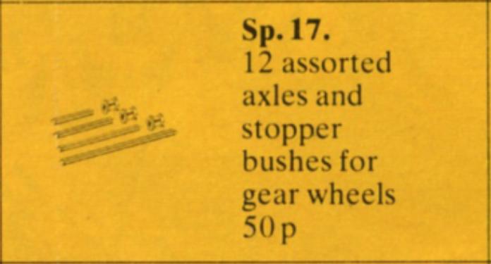 Axles with Connectors
