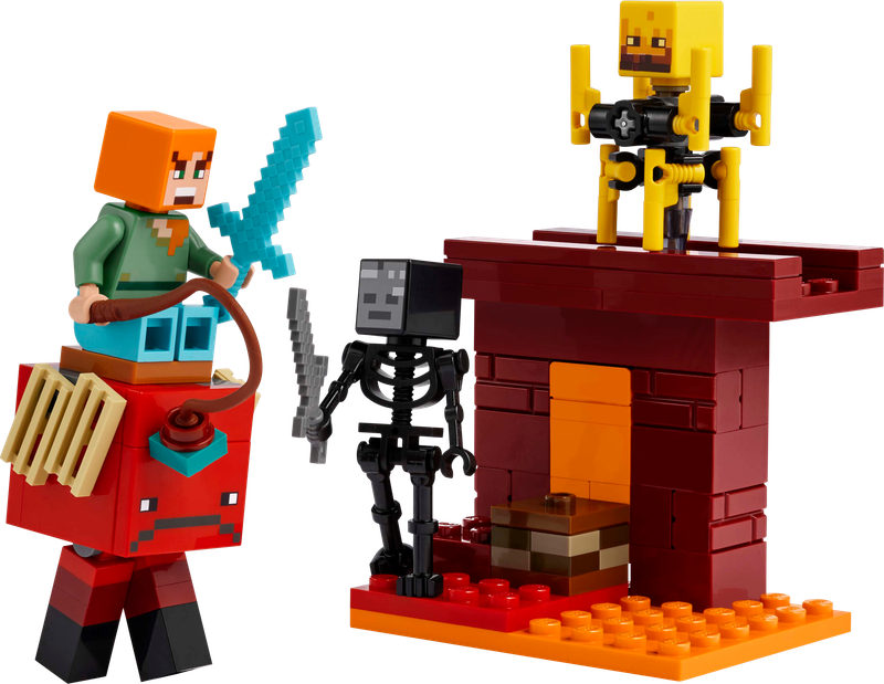The Nether Lava Battle