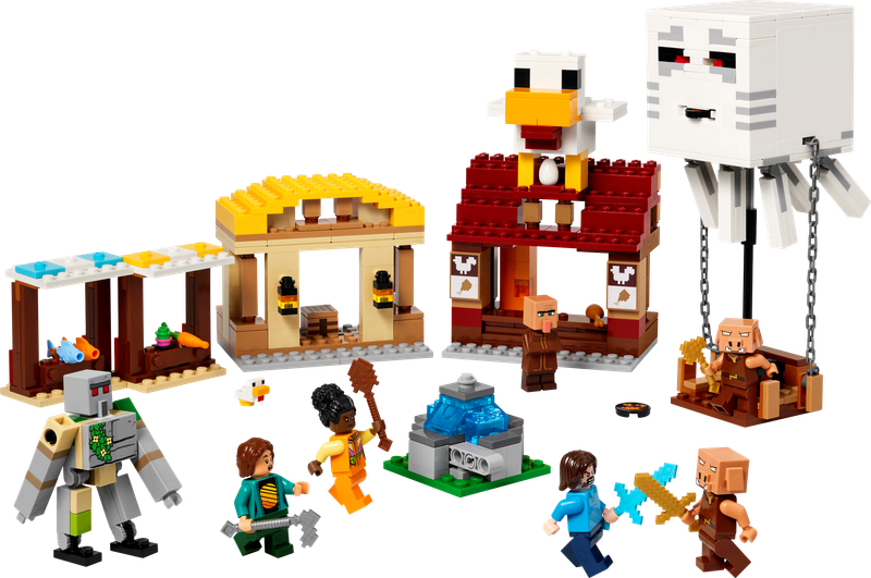 The Ghast Balloon Village Attack