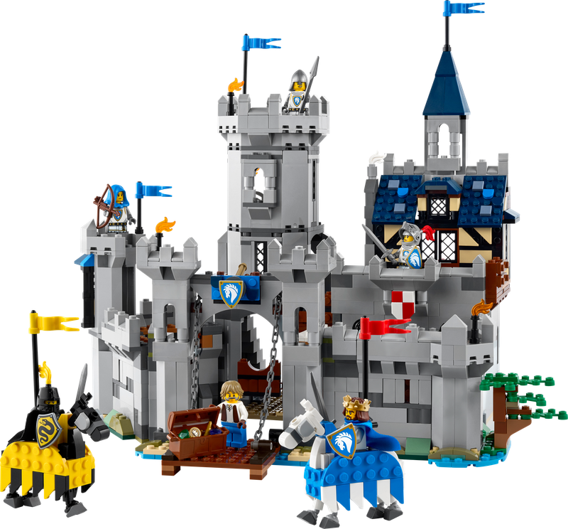 Medieval Horse Knight Castle