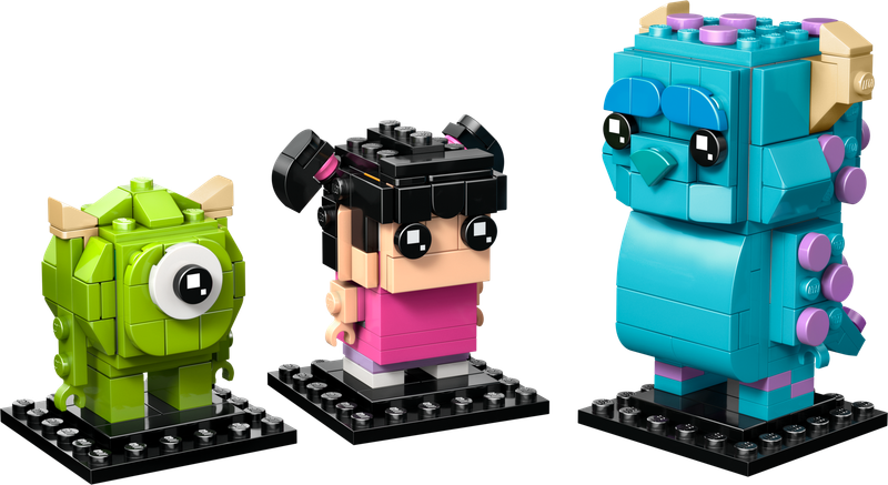 Sulley, Mike and Boo Figures