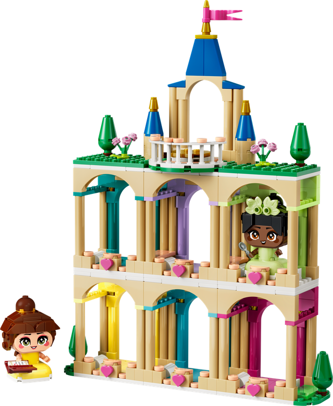 Mini Belle & Tiana with Castle
