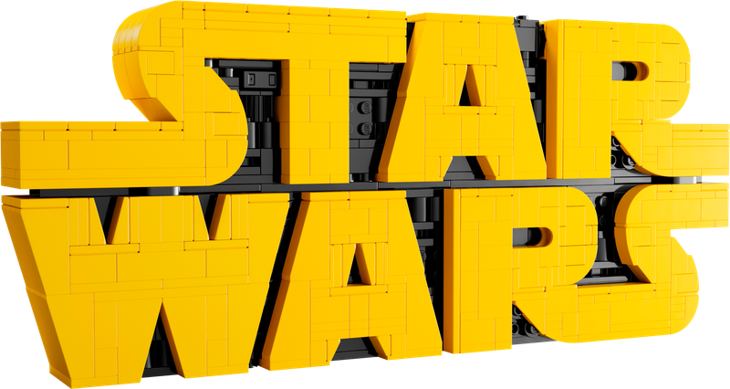 Brick-Built Star Wars Logo
