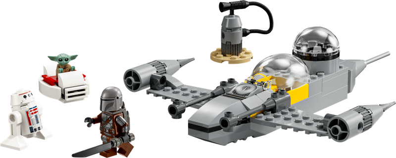 Mando and Grogu's N-1 Starfighter