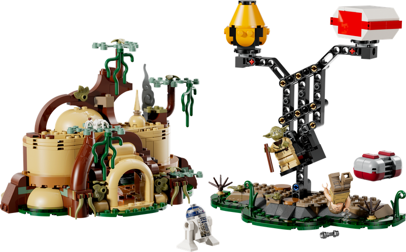 Yoda's Hut and Jedi Training