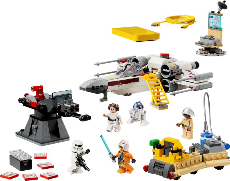 Luke's Red Five X-wing