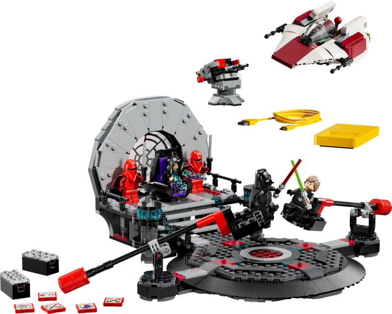 Throne Room Duel & A-wing