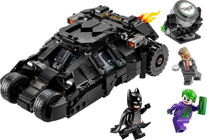 Batman Tumbler vs. Two-Face & The Joker
