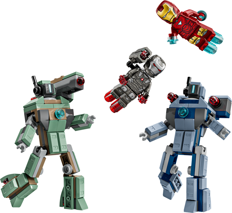 Iron Man & War Machine vs. Hammer Drones